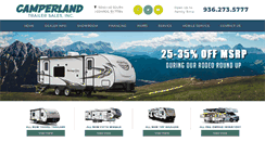 Desktop Screenshot of camperland.net