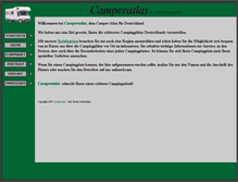 Tablet Screenshot of camperland.de