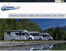 Tablet Screenshot of camperland.it